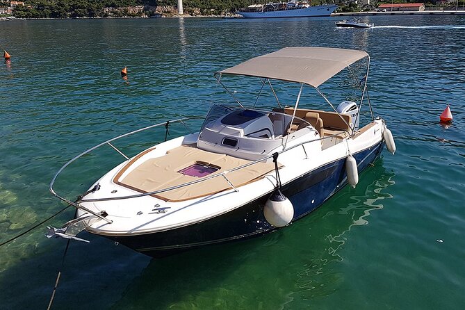 4h / 6h / 8h Elaphite Islands Tour with 7.5m/24FT SunDeck Boat - A private Elaphite Islands day, tailored to your pace