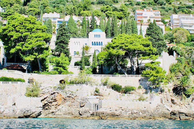 50-minute Panoramic Cruise of Dubrovnik with English Audio Guide - Lovrijenac Fortress across the water