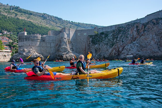 Afternoon Dubrovnik Guided Kayaking Tour - Stop 1: Dubrovnik City Walls from sea level (and yes, it’s a UNESCO moment)