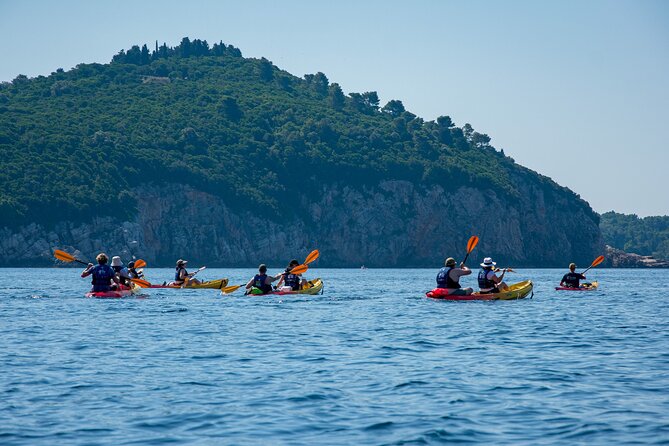 Afternoon Dubrovnik Guided Kayaking Tour - Meeting point at Nautika: find the blue umbrella