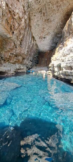 Blue Cave-Green caves-Lopud Sandy beach - tour with drink - Why the Blue and Green Caves are worth the saltwater work