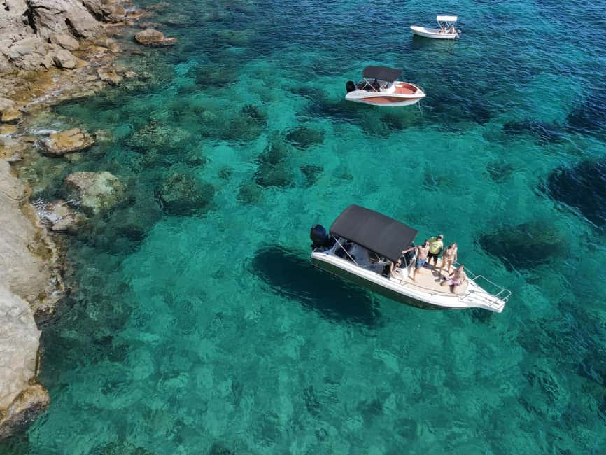 Blue Cave-Green caves-Lopud Sandy beach - tour with drink - Snorkeling equipment included: how to use it without drama