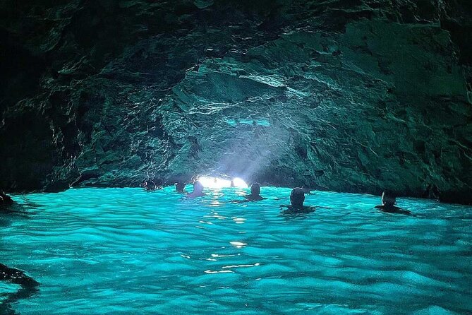Blue cave tour with a speedboat-small group - The Blue Cave focus: the views are the point