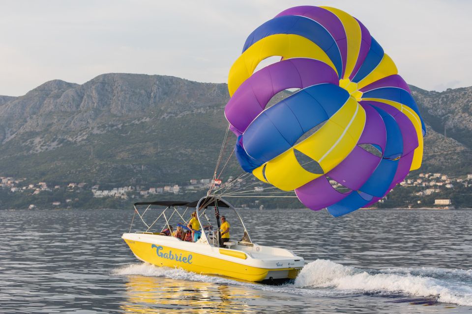 Cavtat: Parasailing - Arriving at Gabriel Watersports Cavtat: Where the Adventure Starts