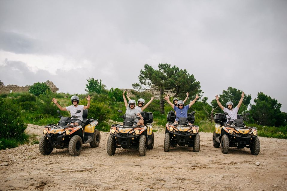 Dubrovnik: 3-hour ATV Safari Tour with Hotel Transfers - Srđ postcard views: Old Town, Lokrum, and a break that matters