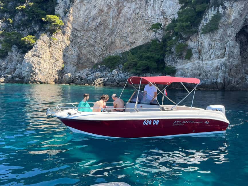 Dubrovnik: All-inclusive Islands and Caves Private Boat Tour - Koločep Village Stroll: A Break From Swimming