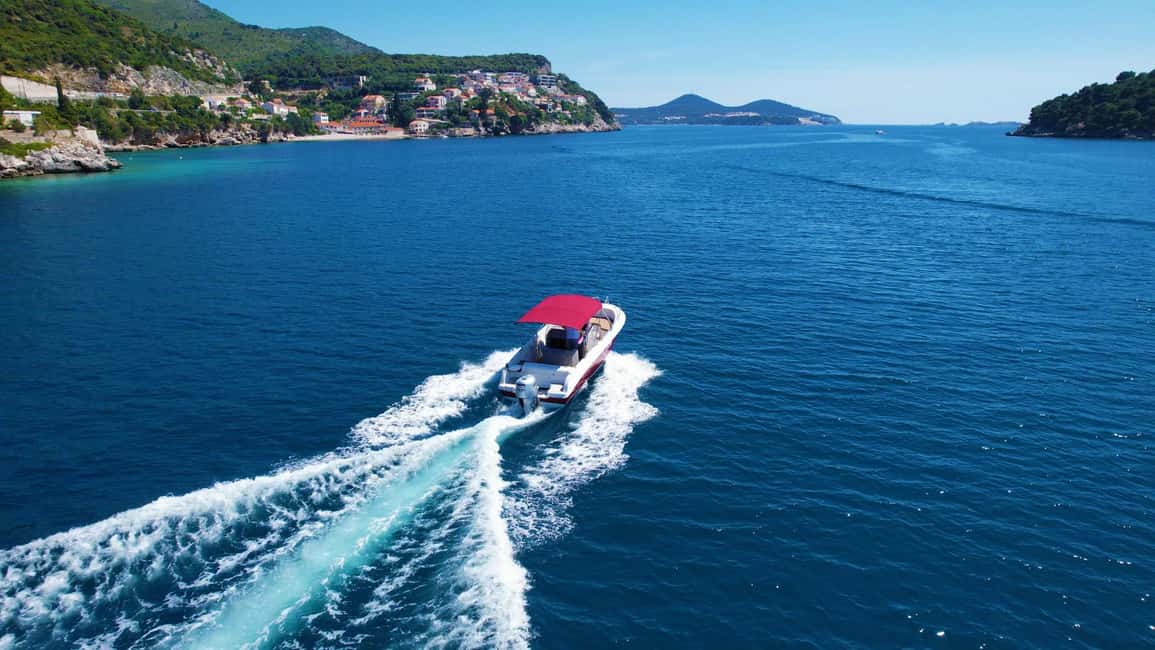 Dubrovnik: All-inclusive Islands and Caves Private Boat Tour - Lopud and Šunj Beach: Monasteries, Golf Carts, and a Kid-Friendly Swim
