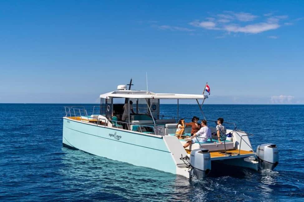 Dubrovnik: Blue Cave Catamaran Tour with Drinks and Snorkel - The Cave Circuit: Green Cave and the Blue Cave’s Light Show