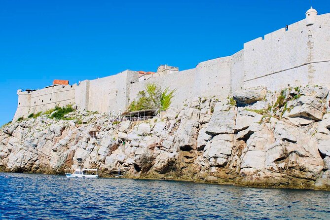 Dubrovnik Boat Tour: Lokrum Island, Betina Cave & St.Jacobs Beach - City Harbor Cruise: Walls of Dubrovnik and Fort Lovrijenac From the Water