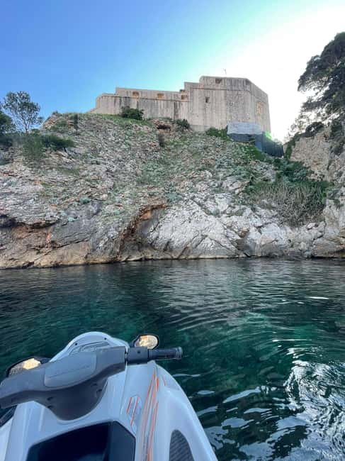 Dubrovnik: Guided Jet Ski Tour - Lokrum Island Route and the Swim-or-Cave Moments