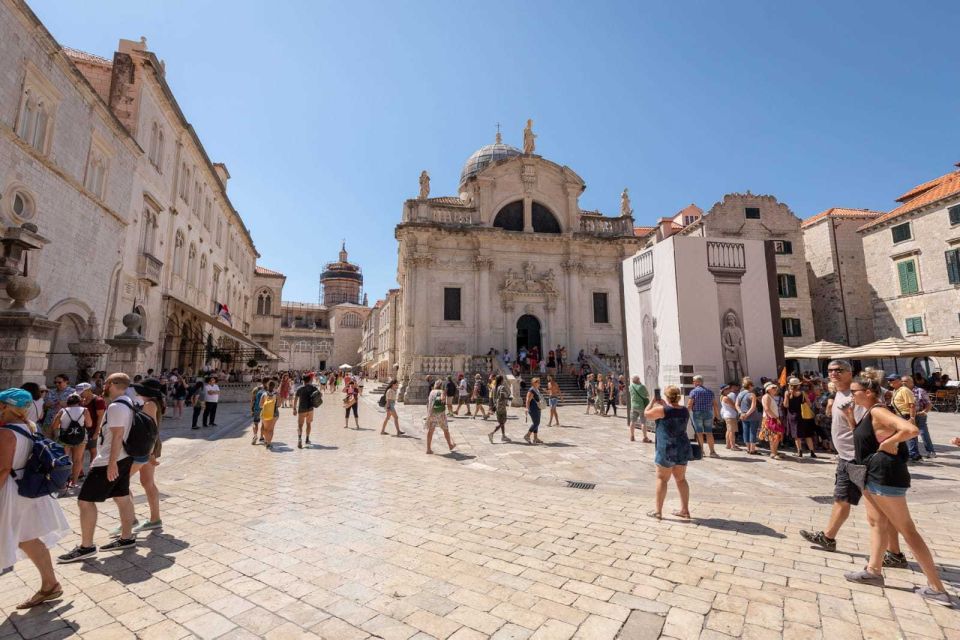 Dubrovnik: Guided Old City Walking Tour - The old port: Dubrovnik seen from the sea-facing angle