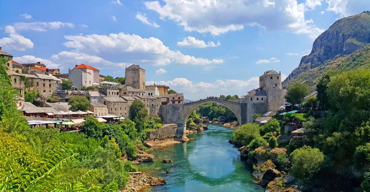 Dubrovnik, Mostar, Kravica Waterfalls, & Blagaj Private Tour - Mostar: Old Bridge views, a guided walk, and time to breathe