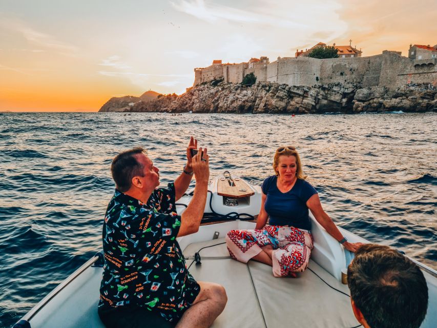 Dubrovnik: Private Boat Cruise at Sunset with Champagne - The Main Event: Drifting Into Sunset With Champagne