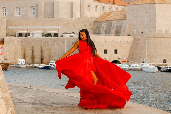 Dubrovnik: Private Flying Dress Photoshoot Experience - Dubrovnik’s Old Town is the stage you’ll want