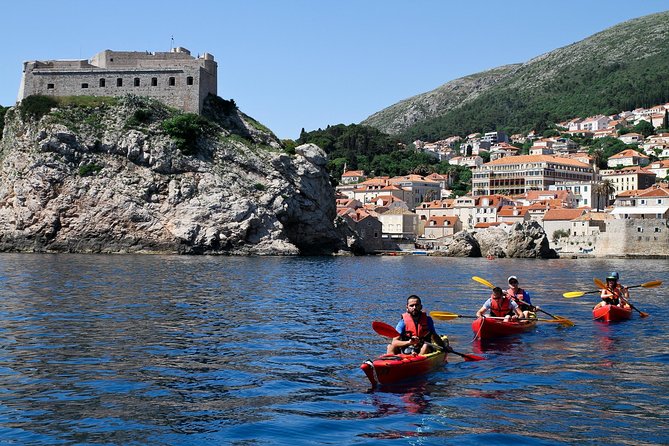 Dubrovnik: Sunset Kayaking & Snorkeling with water &wine - Meeting at Pile: Getting on the Water Quickly