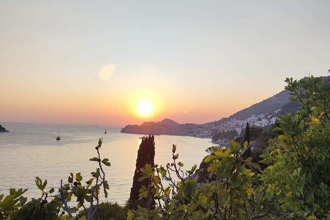 Dubrovnik Sunset Tour with Scenic Views and Local Wine - Bosanka Viewpoint Near the Napoleon Garrison: Old Town Walls From the Outside