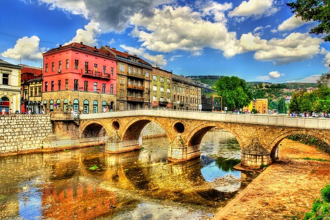 Dubrovnik to Tirana; Semi – Private Tour with Tour Leader & Car - Days 1–2: Mostar and Sarajevo’s Bridges, Bazaars, and War Scars