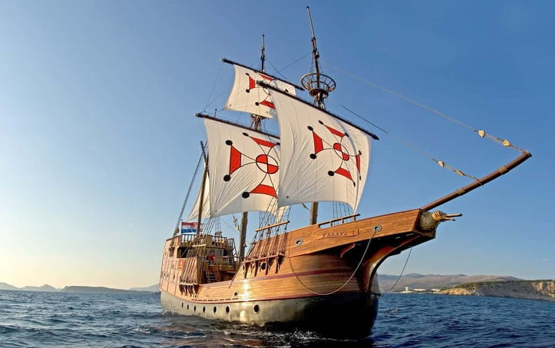 Dubrovnik walking tour and cruise on Karaka ship - Croatia’s Naval History, Explained Where It Belongs