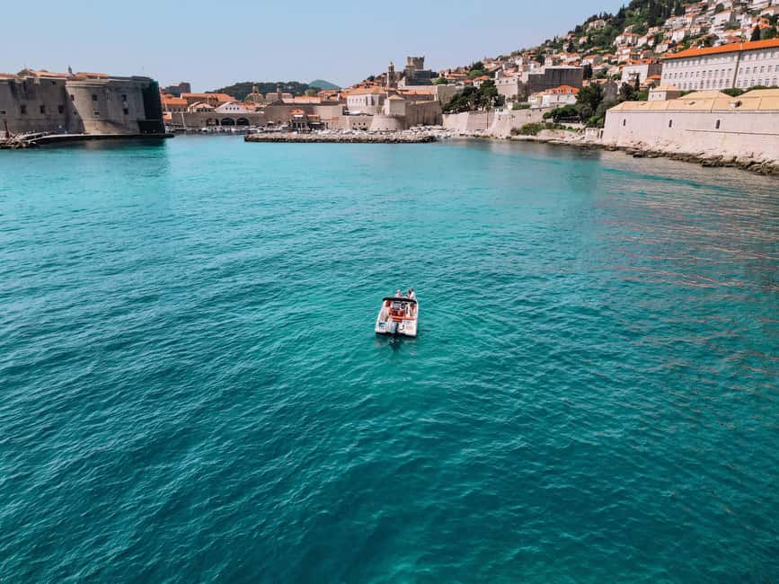 Elaphite Islands: Private boat tour (Barracuda 545) - Koločep’s cave trio: Green Cave, Blue Cave, Three Caves