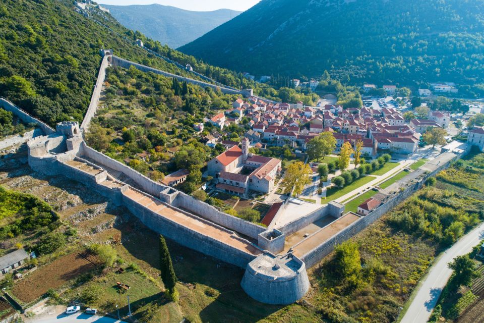 From Dubrovnik: Guided Tour of Pelješac & Korčula - Dubrovnik to Pelješac: the long coastal drive and the Ston wow-factor