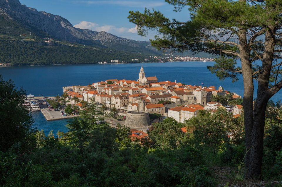 From Dubrovnik: Guided Tour of Pelješac & Korčula - The boat to Korčula: turning a road day into an island day