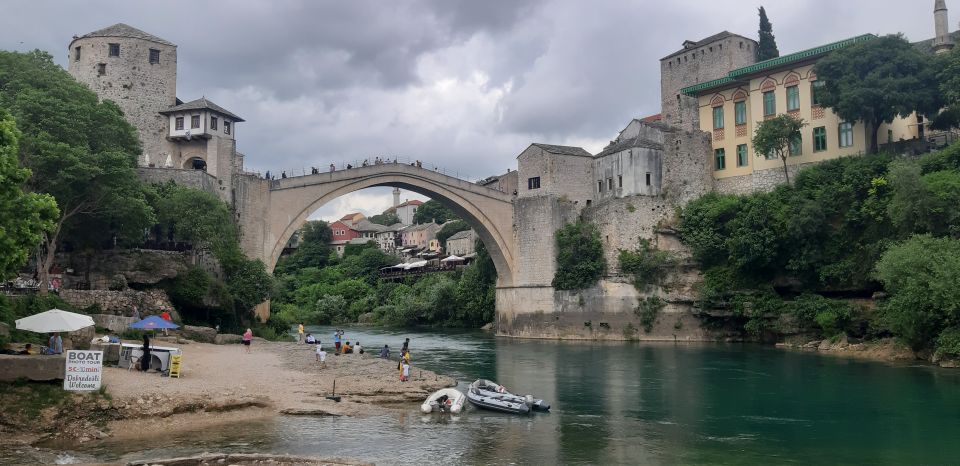 From Dubrovnik: Mostar and Kravica falls Small Group Tour - Mostar in 3 hours: UNESCO bridge views, Old Town pacing, and lunch planning