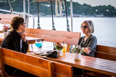 Gastro Cruise | Cruise around Dubrovnik Old Town with Lunch - Dubrovnik City Walls from the sea: why the first hour matters