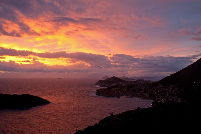 Golden hour SUNSET CRUISE from Dubrovnik Old Town - Stop 1: Old Town port to the wall-view moment