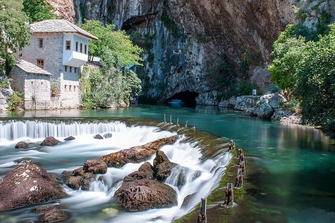 Group Full Day Tour Mostar & Kravica waterfalls from Dubrovnik - Mostar’s Old Bridge Zone: Stari Most, Museum, and Mosque Views