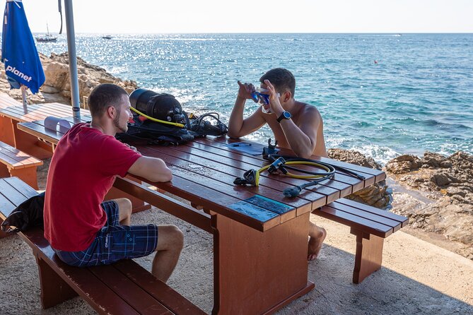 Intro Dive in Dubrovnik - What happens before you enter the water