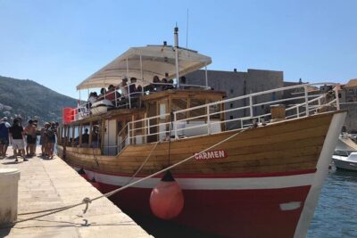 Island Hopping & City Walls Cruise with Food and Open Bar - Stop 1: Kolocep Island for a First Swim and Coffee Break