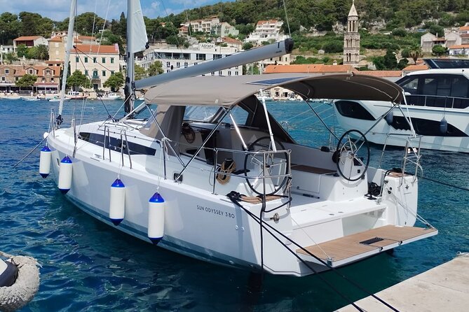 Islands Tour on Luxurious Jeanneau Sun Odyssey - Šipan Island: secluded bays and a castle tied to the Dubrovnik Republic