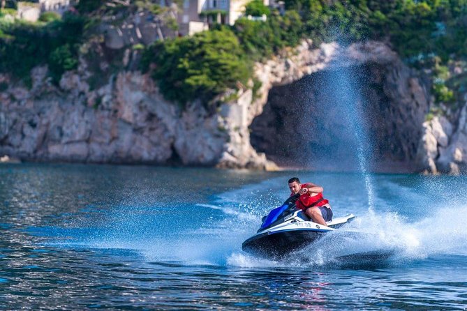 Jet Ski Safari Tour 2h - Dubrovnik Walls from the sea, Lokrum from the water, and Banje passes