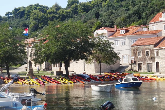 Kayak and Bike Tour to Sipan island from Lopud - Luka Town Lunch on Šipan, Plus Sea Time and Exploring