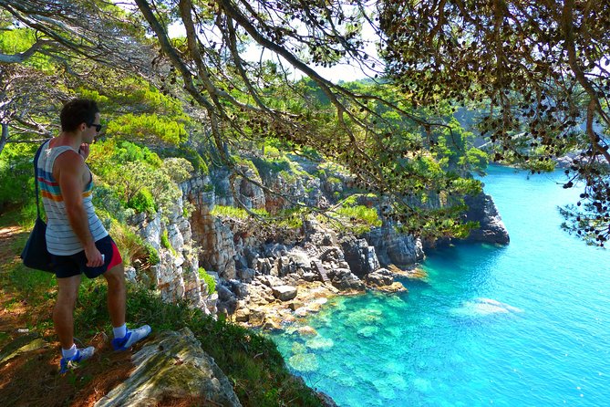 Kolocep Island Hiking and Swimming Full Day Trip from Dubrovnik - Donje Celo to the first viewpoints: the 3-hour hike setup