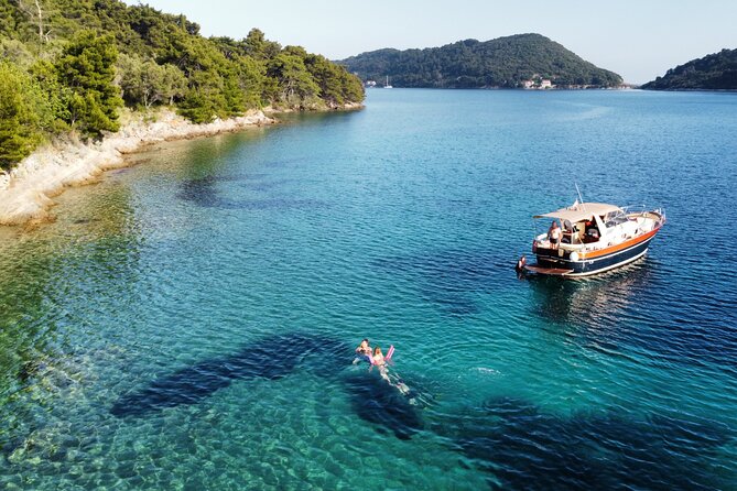 Luxury Elaphite Islands half day Cruise with lunch Apreamare - Lopud’s 1.5-hour beach-style break (the part most people talk about)