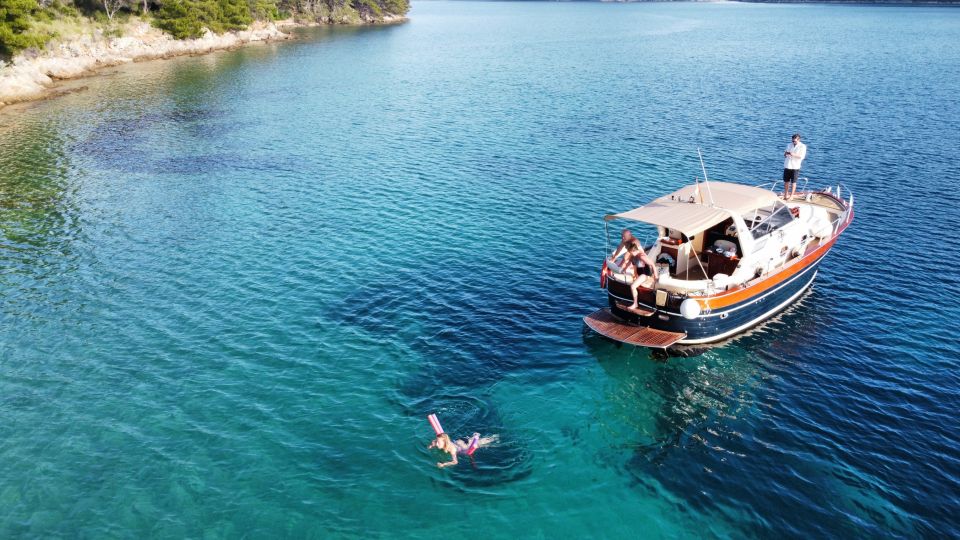 Luxury Private Boat Tour to Elaphiti Islands (4 hours) - Blue Cave swim: the moment that earns the booking