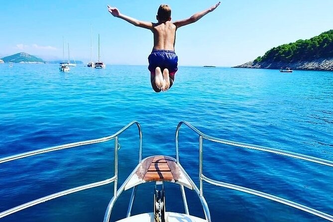 Luxury Private Boat Trip to the Elaphiti Islands from Dubrovnik - Sjekirica Beach: a very short stop with big water appeal