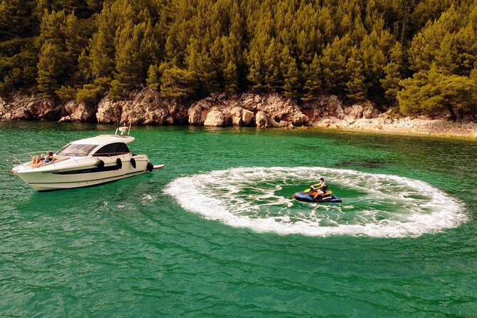 Luxury Private Boat Trip to the Elaphiti Islands from Dubrovnik - What you get onboard: snacks, drinks, WiFi, snorkeling gear, and SUP