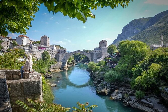 Mostar and Kravice Waterfalls day tour with local guide - Mostar Highlights: UNESCO Old Bridge, Crooked Bridge, Sahat Tower