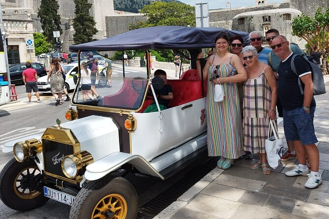 OLD CAR DUBROVNIK private sightseeing tour - The Route Starts at Pile Gate and Quickly Sets the Tone