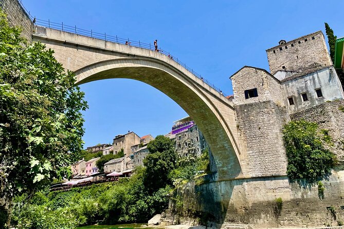 Over the Bridge to the Falls (Mostar) - The waterfalls stop: about 2h35, walking, and swimming