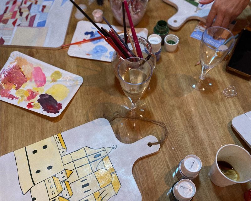 Paint, Sip, and Savor Local Flavors: Unique Local Experience - Guided Painting With Real Artistic Freedom