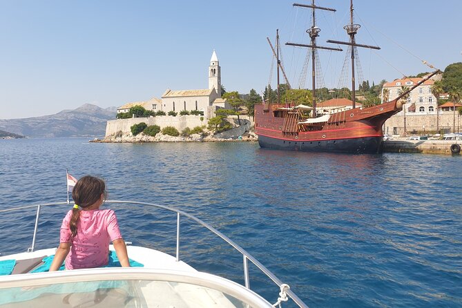 Private Boat Tour in the Elaphiti Islands - Kolocep Island and the Blue Cave swim plan