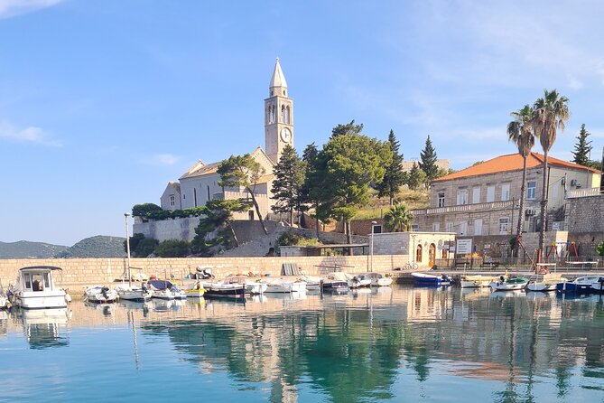 Private boat tour to Elafiti islands and south part of Mljet 8h. ALL INCLUDED - Elafiti Islands on Your Terms: Koločep, Lopud, Šipan + Caves and Quiet Swim Spots