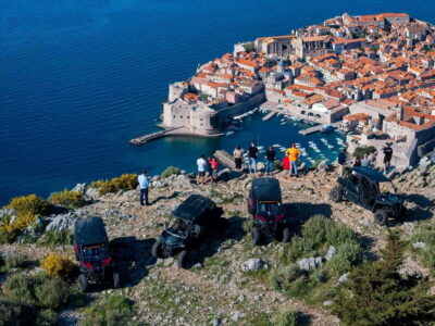 Private Buggy Panorama Adventure /2 hours-2 hills Viewpoint - Srđ Hill: Fort Imperial, a cable car station, and the big Dubrovnik view