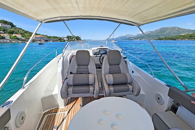 Private Local Guided Speedboat Tour in Dubrovnik Archipelago - Lopud village on Lopud Island: sandy access plus cafes and food