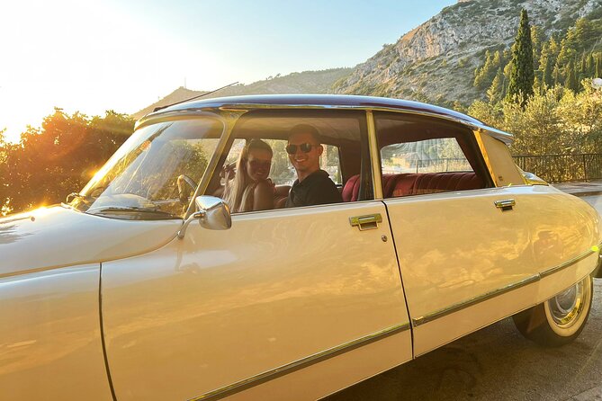 Private Tour of Dubrovnik with Legendary Classic Car Old-Timer - Dubrovnik neighborhoods and that bridge-to-harbor perspective