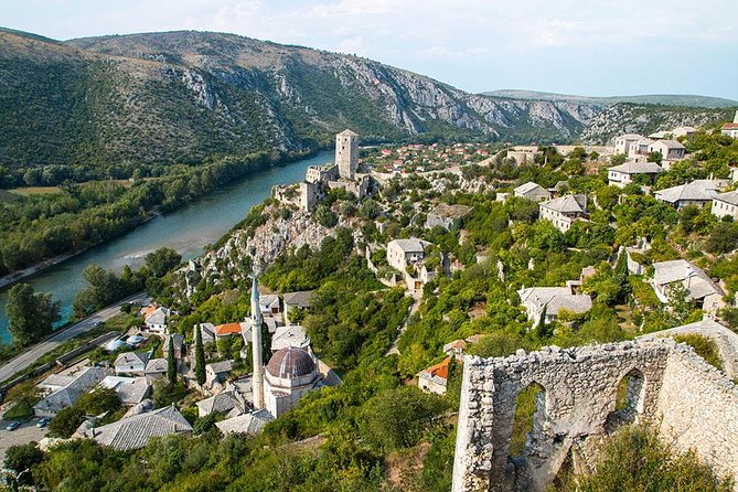 PRIVATE TOUR to Mostar, Stolac, Pocitelj & Blagaj by CRUISER TAXI - Pelješac Bridge on the Croatia Side: A Physics Lesson in Steel