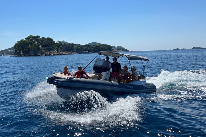 Rent a Rib - half day - without skipper - Sunj Beach for 2 hours: sand time with easy food nearby
